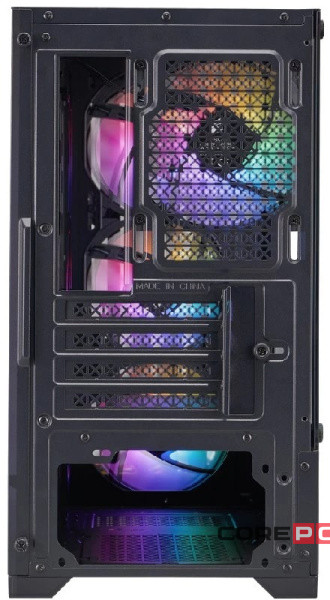 Компьютерный корпус 1STPLAYER BULLET HUNTER H2 ARGB Black (H2-BK-4F7)