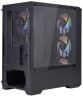 Компьютерный корпус 1STPLAYER BULLET HUNTER H2 ARGB Black (H2-BK-4F7)