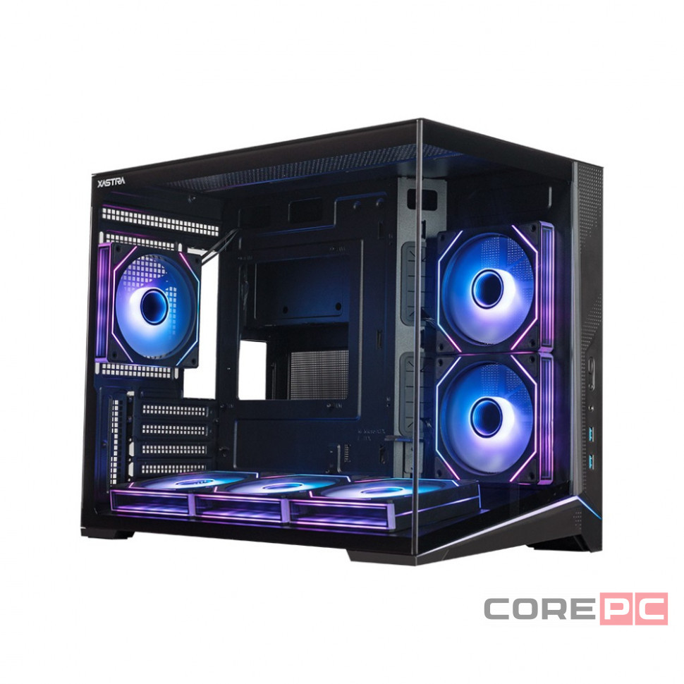 Компьютерный корпус XASTRA QW505M 6ARGB-C10 Black (QW505M-6FM12A-C10)