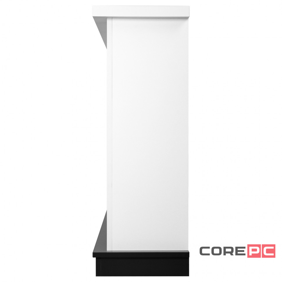 Каминокомплект: Очаг Electrolux Infinity EFP/P-1600ULS N, портал Canto Long белый, черный