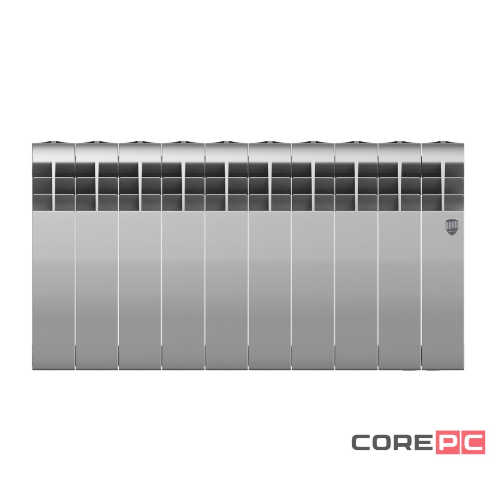 Радиатор Royal Thermo BiLiner 350 /Silver Satin - 10 секц.