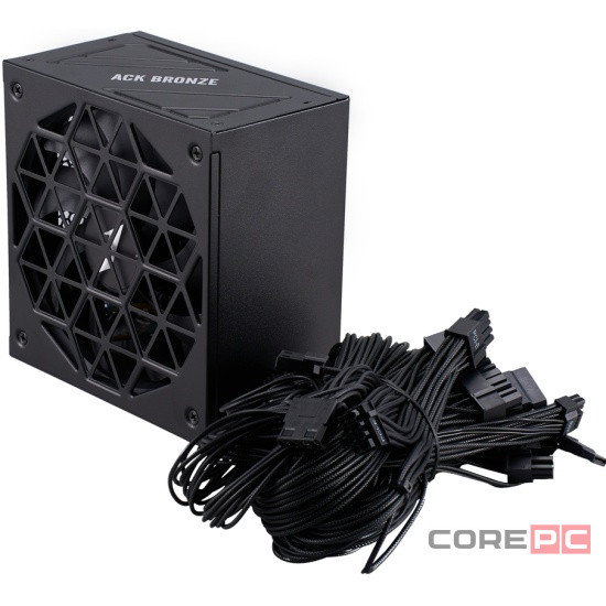 Блок питания 1STPLAYER 850W ACK BRONZE Black (HA-850AA2) 16 Pin (PCIe 5.1 Connector Cable Details)