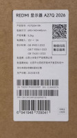 Монитор Redmi Display 27" A27Q 2026 120Hz (P27QDA-RA) черный