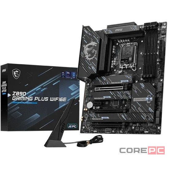 Материнская плата MSI Z890 GAMING PLUS WIFI6E