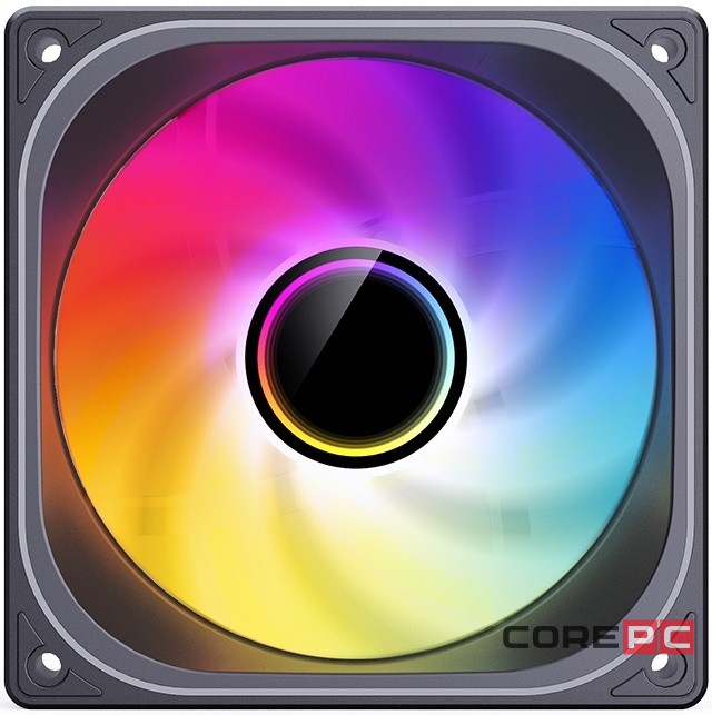 Вентилятор для корпуса JONSBO ZB-120BR Reverse ARGB LED Black