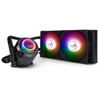 Система жидкостного охлаждения для процессора Valkyrie Jarn 240 ARGB Black (HW C240)