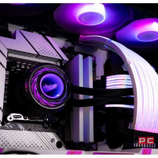 Система жидкостного охлаждения для процессора Valkyrie Jarn 240 ARGB Black (HW C240)