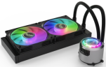 Система жидкостного охлаждения для процессора Valkyrie Jarn 240 ARGB Black (HW C240)