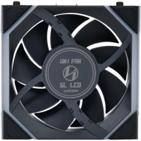 Вентилятор для корпуса Lian Li UNI FAN SL WIRELESS LCD 120 12SLLCD1W1B ARGB Black (G99.12SLLCD1W1B.R0)