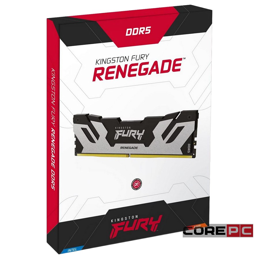 Оперативная память 48 Gb 8400 MHz Kingston FURY Renegade Silver/Black (KF584CU40RSK2-48)