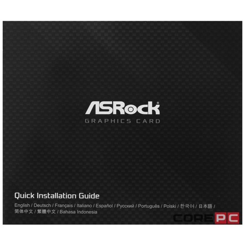 Видеокарта ASRock (A380 CLI 6GO) Intel Arc A380 6GB Challenger ITX OC RTL