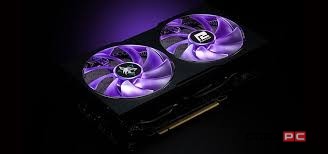 Видеокарта PowerColor (RX 7600 XT 16G-L/OC) Radeon RX 7600 XT 16GB Hellhound