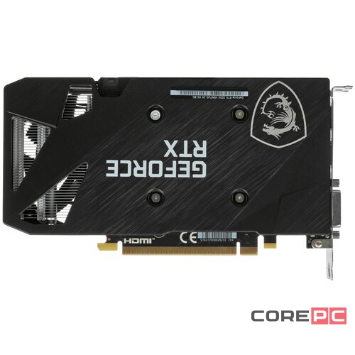 Видеокарта MSI (RTX 3050 VENTUS 2X XS 8G) GeForce RTX 3050 8GB VENTUS 2X XS 8G