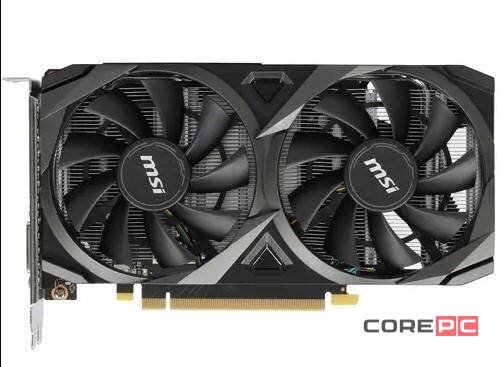 Видеокарта MSI (RTX 3050 VENTUS 2X XS 8G) GeForce RTX 3050 8GB VENTUS 2X XS 8G