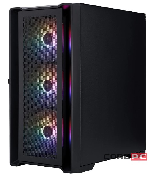 Компьютерный корпус 1STPLAYER TRILOBITE T4 MESH FRGB Black (T4-BK-4F1)
