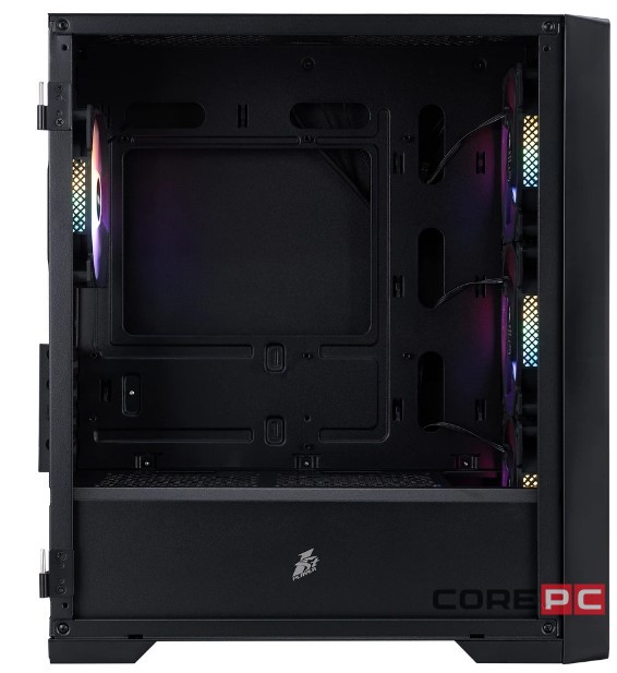 Компьютерный корпус 1STPLAYER TRILOBITE T4 MESH FRGB Black (T4-BK-4F1)