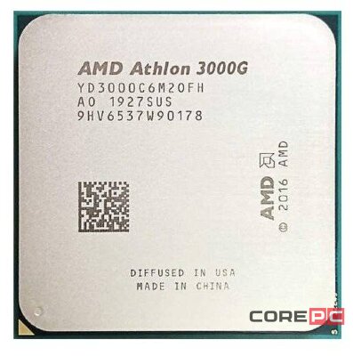 Процессор AMD Athlon 3 3000G OEM YD3000C6M2OFH