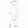 Радиатор стальной панельный LEMAX тип C22 бок/п 300х1000 (1441 Вт) с кронштейнами