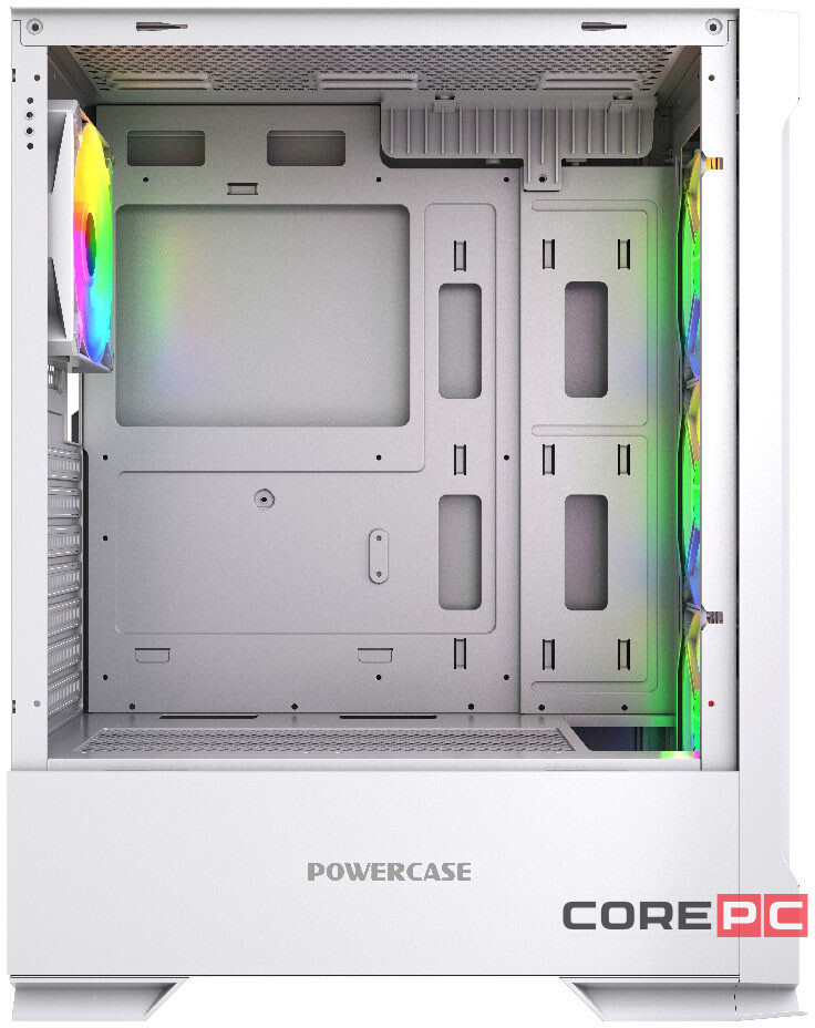 Компьютерный корпус Powercase Mistral AZ4W ARGB TG White (CMAZW-A4)