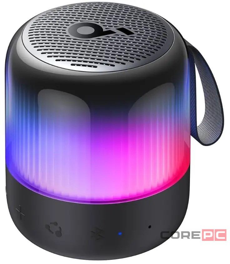 Bluetooth колонка Anker Soundcore Glow mini A3136 черная