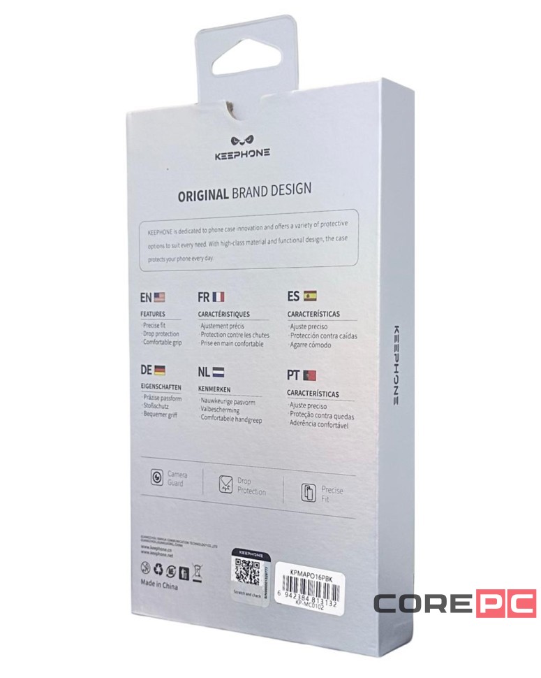 Накладка для i-Phone 16 Pro Keephone MagSnap черный