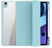 Чехол-книжка Mutural Folio Case для Apple iPad Air 4/Air 5 (10.9) (полиуретан с подставкой) (голубой)