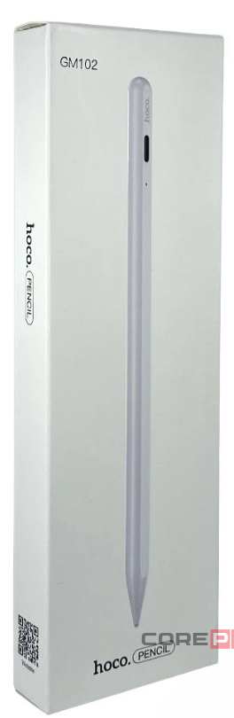 Стилус hoco GM102 Smooth series active anti-mistake touch capacitive pen for iPAD белый