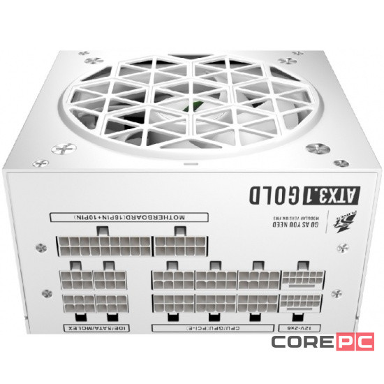 Блок питания 1STPLAYER 850W NGDP GOLD White (HA-850BA4-WH) 16 Pin (PCIe 5.0 Connector Cable Details)