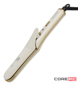 Выпрямитель для волос с насадкой гофре Galaxy (GL4502) (белый/золотой)