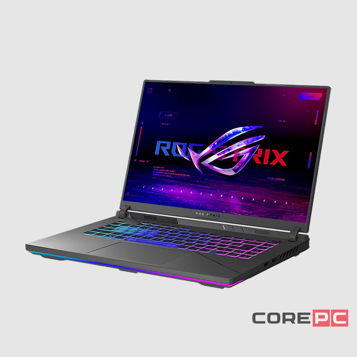 Ноутбук Asus ROG Strix G16 G614JIR-XS96 (i9 14900HX/32GB/1024GB SSD/16"/2560x1600/240Hz/NVIDIA RTX 4070 8GB/Windows 11 Home) Черный