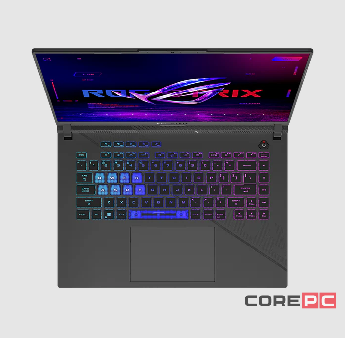 Ноутбук Asus ROG Strix G16 G614JIR-XS96 (i9 14900HX/32GB/1024GB SSD/16"/2560x1600/240Hz/NVIDIA RTX 4070 8GB/Windows 11 Home) Черный