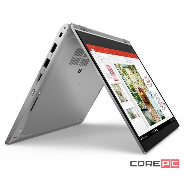 Ноутбук Lenovo ThinkPad L13 Yoga Gen 2 20VK001QUS (i5-1135G7/8GB/256GB SSD/13.3"/1920x1080/Touch/Intel Iris Xe/Windows 10 Home) Серый