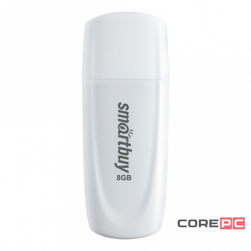 USB флеш накопитель Smartbuy 8GB Scout (SB008GB2SCW) белый