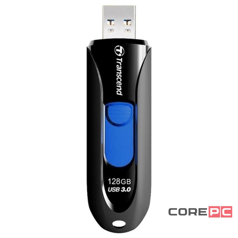3.1 USB флеш накопитель Transcend 128GB JetFlash 790 черный