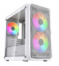 Компьютерный корпус Powercase Mistral Micro A3W TG ARGB V2 White (CMMAW-A3-V2)