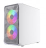 Компьютерный корпус Powercase Mistral Micro A3W TG ARGB V2 White (CMMAW-A3-V2)