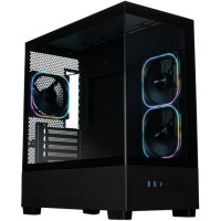 Компьютерный корпус XASTRA Q500M 3ARGB-FG-C10-UC ARGB Black (Q500M-3FG12A-C10-UC)