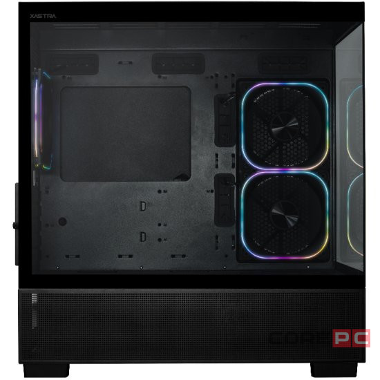 Компьютерный корпус XASTRA Q500M 3ARGB-FG-C10-UC ARGB Black (Q500M-3FG12A-C10-UC)