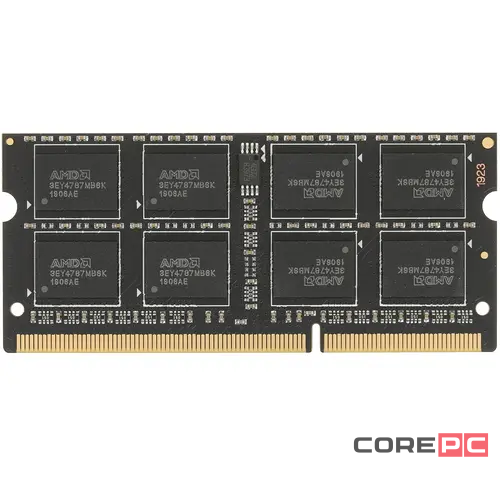Оперативная память 8 Gb 1600 MHz AMD R5 ENTERTAINMENT SERIES Black (R538G1601S2SL-UO)