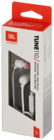 Наушники с микрофоном JBL T110 1.2м белые