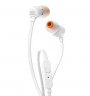 Наушники с микрофоном JBL T110 1.2м белые