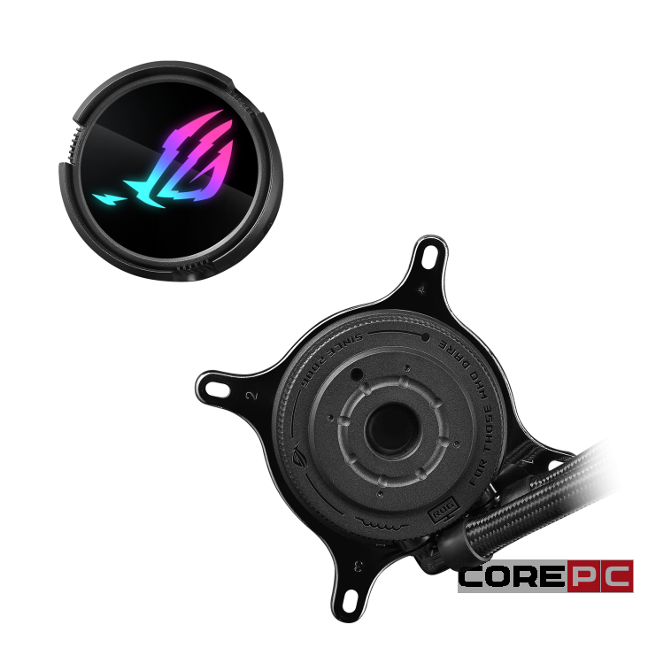 Система жидкостного охлаждения для процессора ASUS ROG STRIX LC III 360 SIGRID V2 ARGB Black (90RC00T0-M0UAY0)