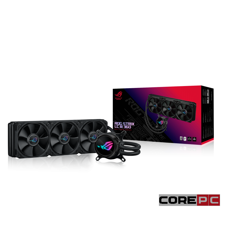 Система жидкостного охлаждения для процессора ASUS ROG STRIX LC III 360 SIGRID V2 ARGB Black (90RC00T0-M0UAY0)