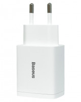 Сетевое зар. устр. Baseus Compact 20W EU 1USB/1C CCXJ-B02 белое