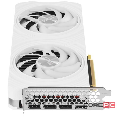 Видеокарта Palit (NE64070S19K9-1048L) GeForce RTX 4070 12GB DUAL White OC