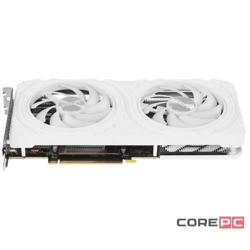 Видеокарта Palit (NE64070S19K9-1048L) GeForce RTX 4070 12GB DUAL White OC