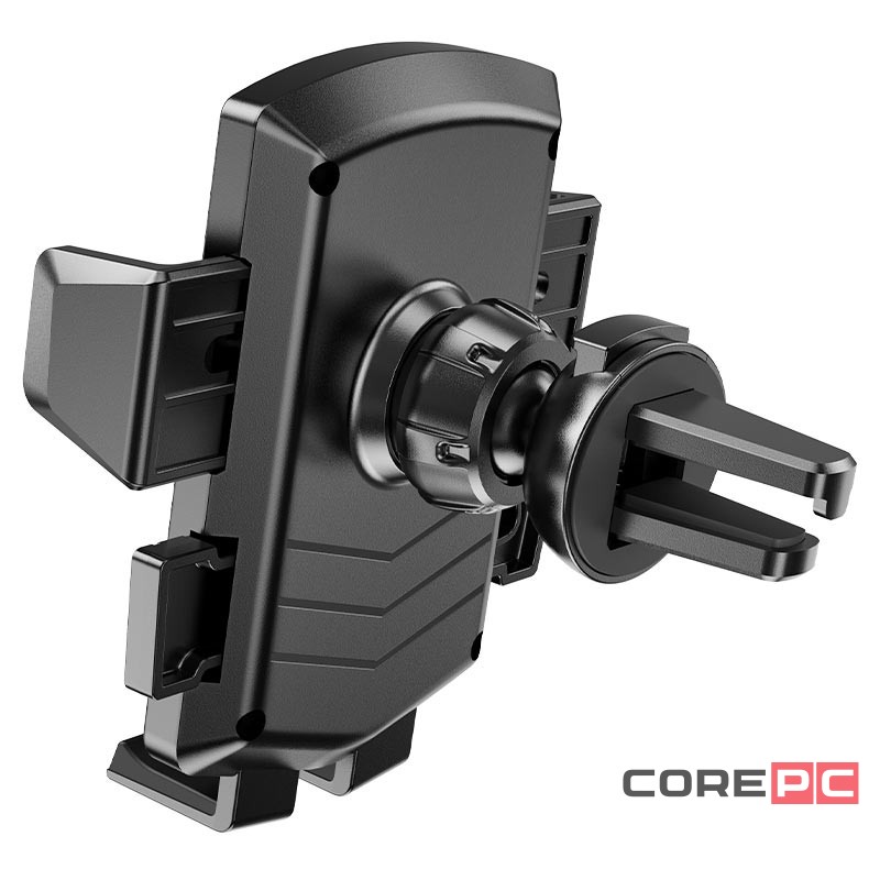 Держатель в воздуховод Hoco CA86 с зажимом черный