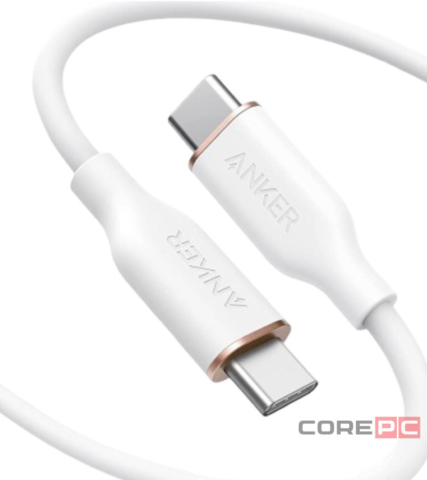 Usb Кабель-зарядка Type-C на Type-C Anker (A8553P22) 1.8м белый