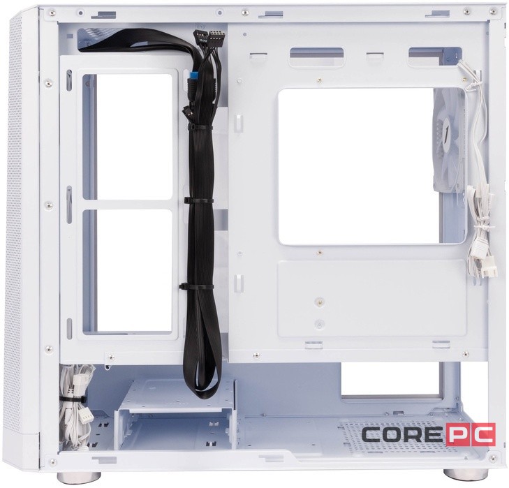 Компьютерный корпус 1STPLAYER FD5-M ARGB White ARGB (FD5-M-WH-4F2-W(AP))