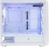 Компьютерный корпус 1STPLAYER FD5-M ARGB White ARGB (FD5-M-WH-4F2-W(AP))